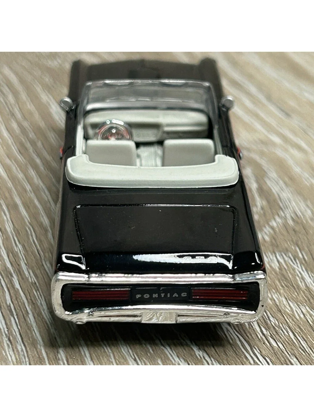New Ray 1966 Pontiac GTO Convertible 1:43 Diecast Car Black